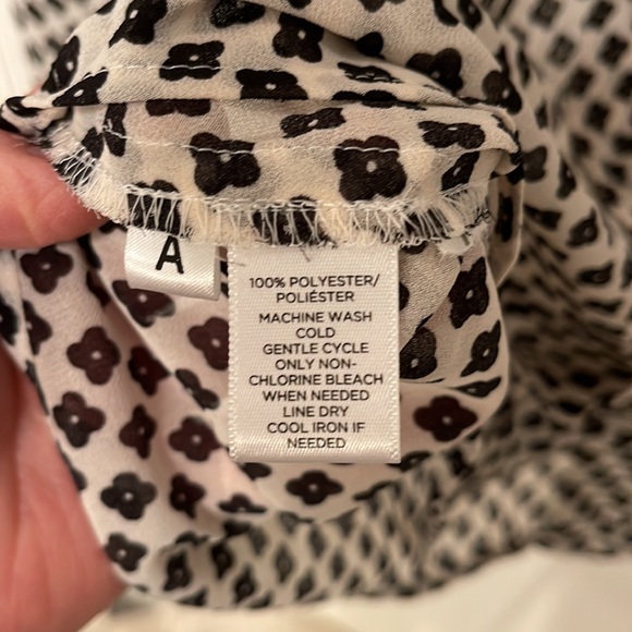 LOFT Tie Neck Blouse - Picture 8 of 8